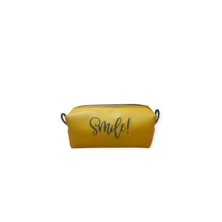 Estuche polipiel amarillo (smile)