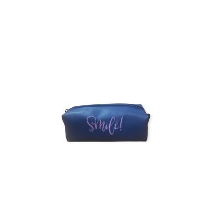 Estuche polipiel azul (smile)