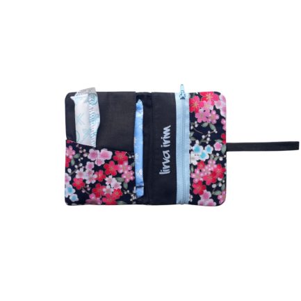 Mini neceser íntimo flor japonesa - Imagen 2