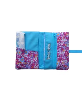 Mini neceser íntimo flores malva