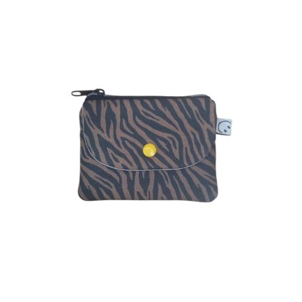 Monedero estampado Lirvita cebra