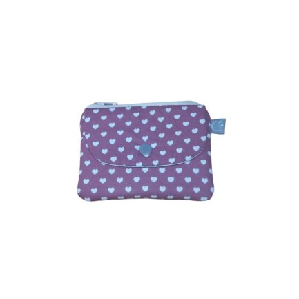 Monedero estampado Lirvita corazón rosa