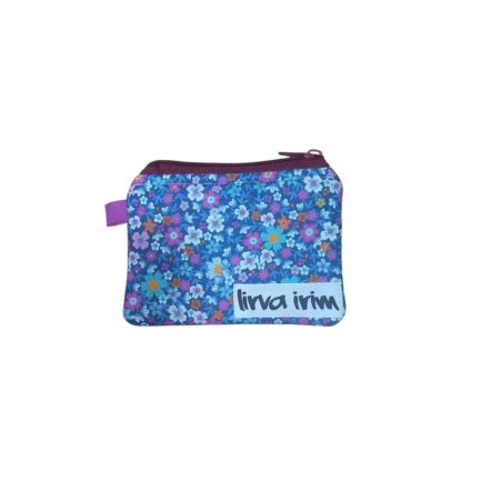 Monedero estampado Lirvita flor azul - Imagen 2