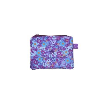 Monedero estampado Lirvita flor rosa