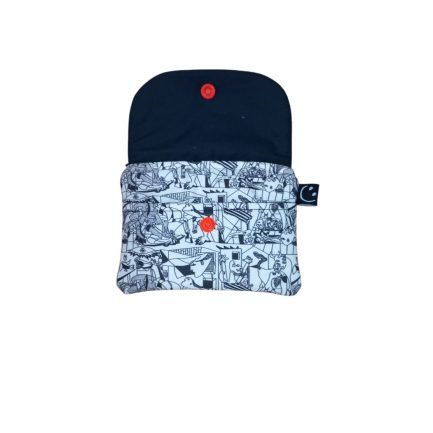 Monedero estampado Lirvita guernica - Imagen 3