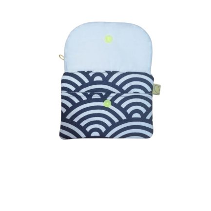 Monedero estampado Lirvita japo azul - Imagen 3