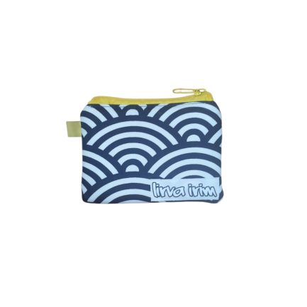 Monedero estampado Lirvita japo azul - Imagen 2