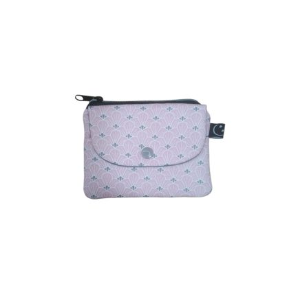 Monedero estampado Lirvita rosa_gris