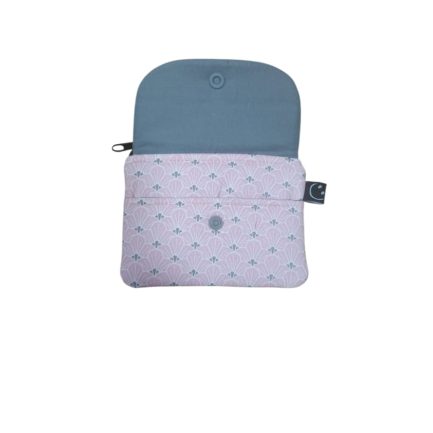 Monedero estampado Lirvita rosa_gris - Imagen 3