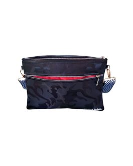 Bolso camuflaje doble bolsillo