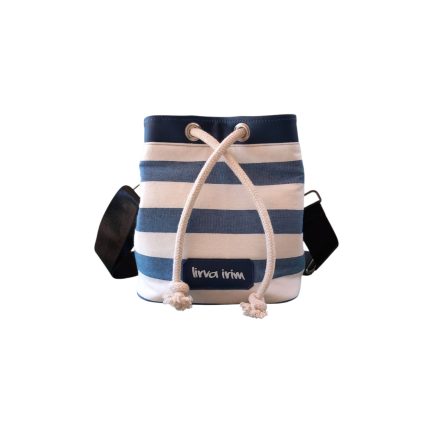 Bolso saco rayas navi