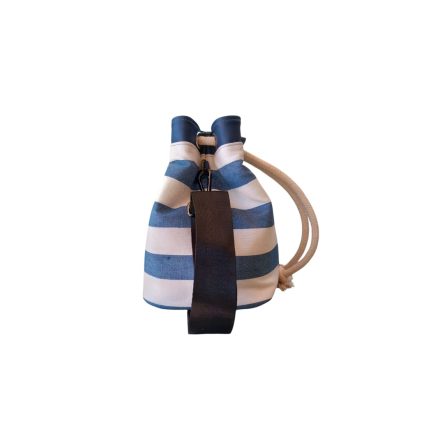 Bolso saco rayas navi - Imagen 2