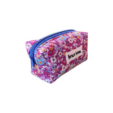 Mini neceser flor malva - Imagen 3
