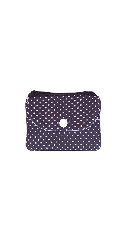 Monedero estampado Lirvita lunares