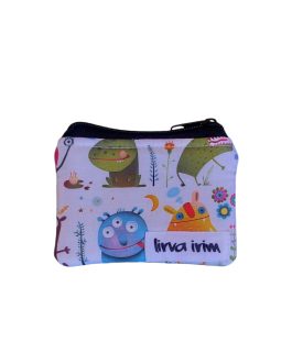 Monedero estampado Lirvita monstruos