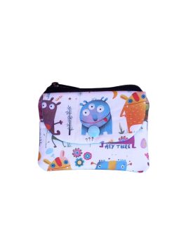 Monedero estampado Lirvita monstruos