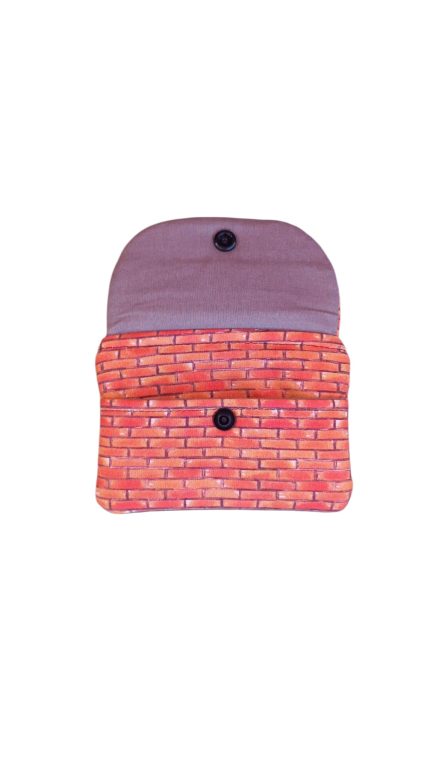 Monedero estampado Lirvita ladrillo - Imagen 2