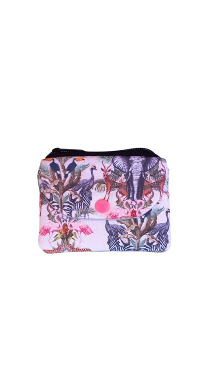 Monedero estampado Lirvita safari