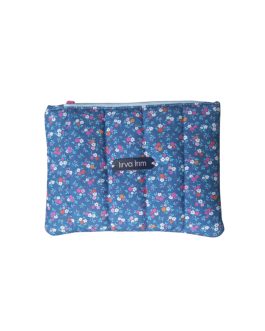 Neceser básico flor base azul