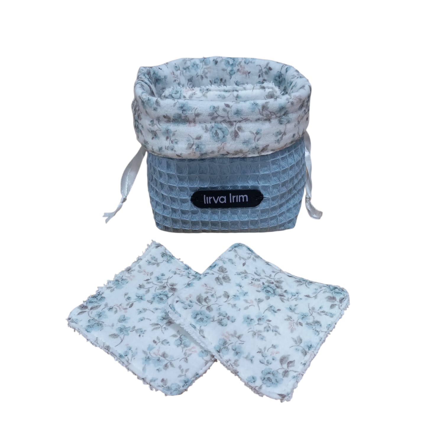 Saco desmaquillante liberty azul