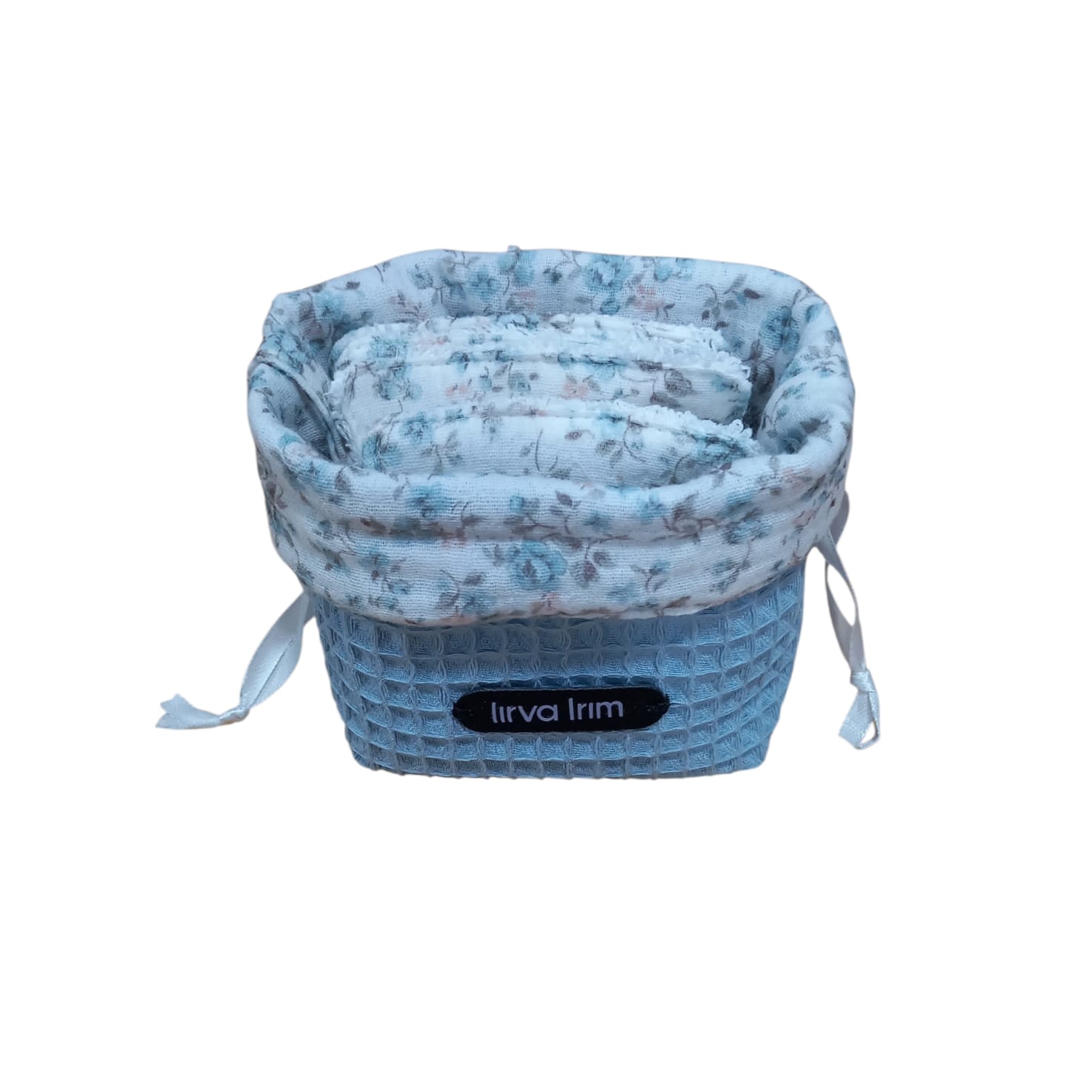 Saco desmaquillante liberty azul - Imagen 2